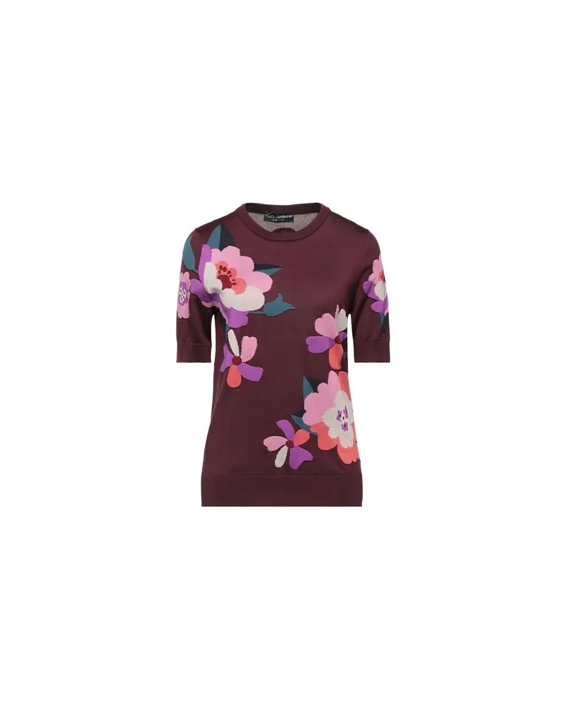 Dolce & Gabbana STRICKWAREN - Pulloverauf YOOX.COM Bordeaux