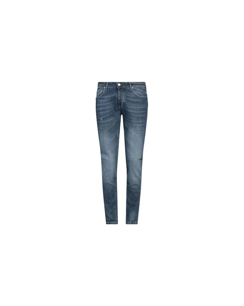 Daniele Alessandrini HOSEN & RÖCKE - Jeanshosenauf YOOX.COM Blau