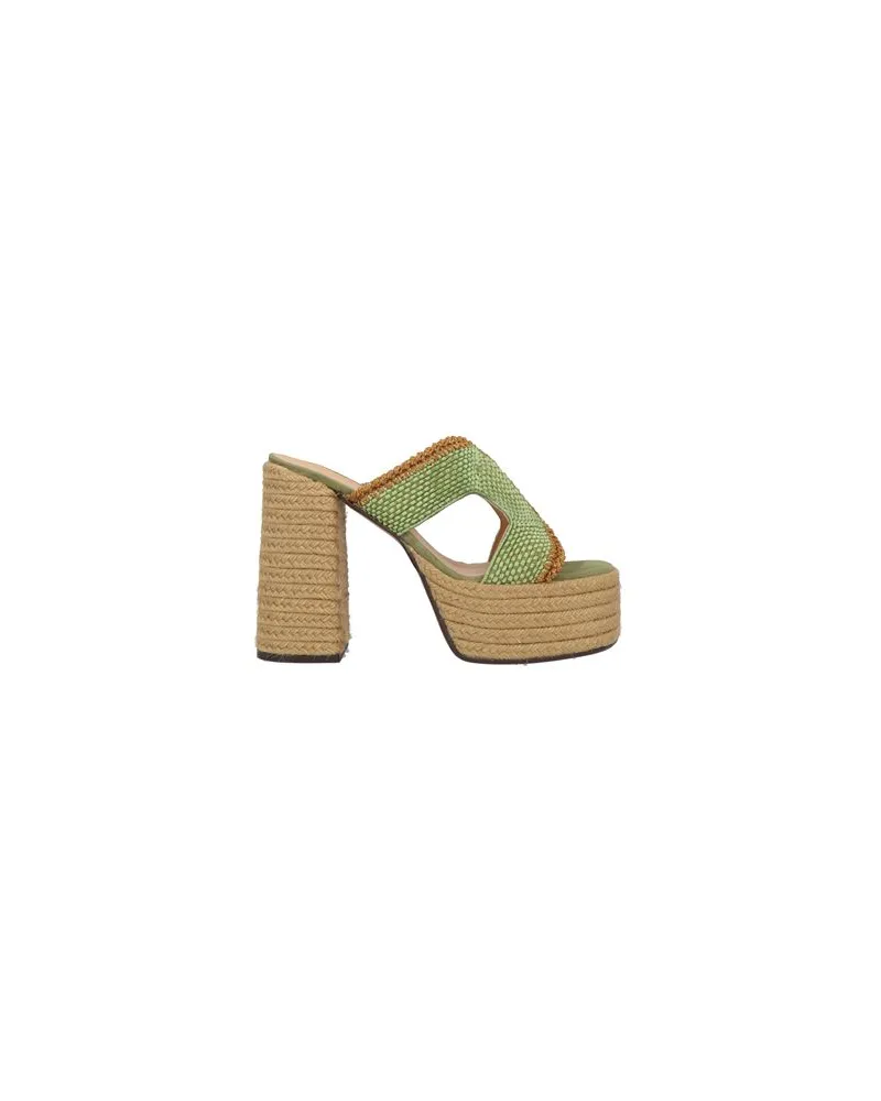 Castañer SCHUHE - Espadrillesauf YOOX.COM Salbeigrün