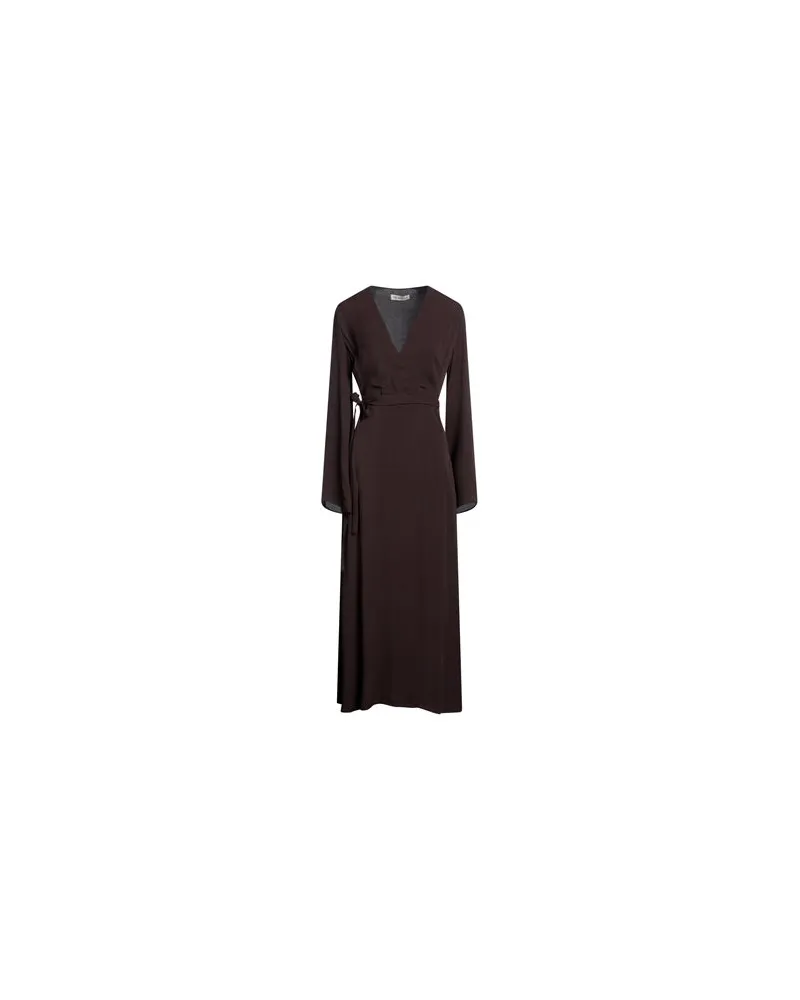 Trussardi KLEIDER - Maxi-Kleiderauf YOOX.COM Schokobraun