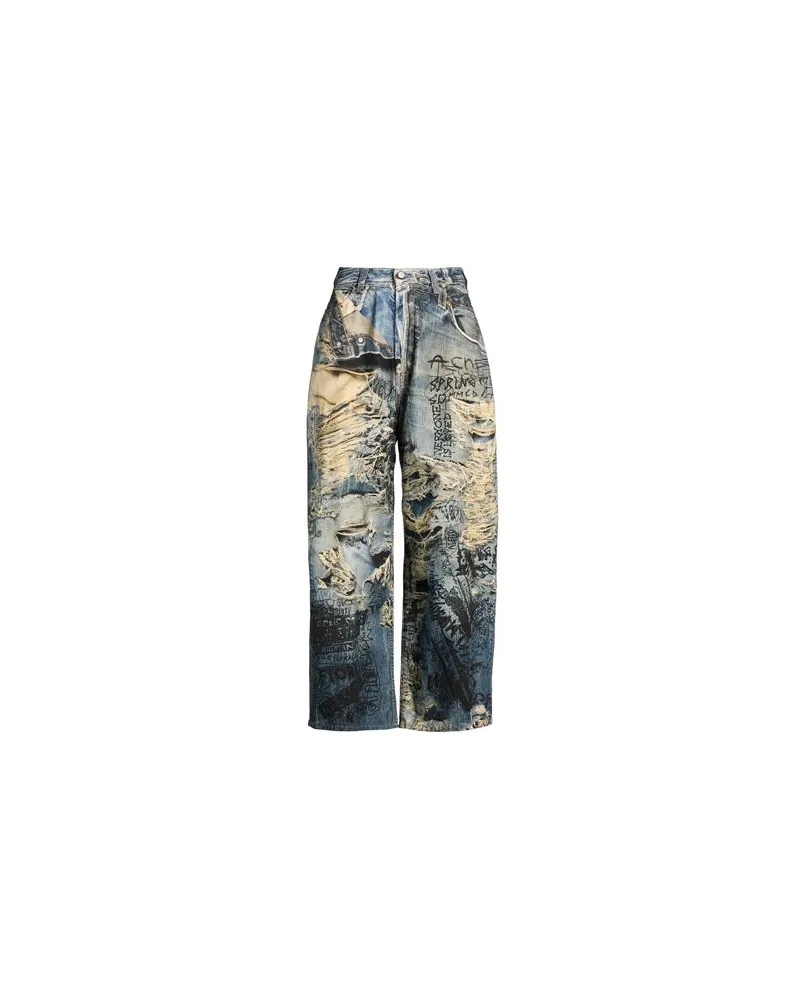 Acne Studios HOSEN & RÖCKE - Jeanshosenauf YOOX.COM Blau