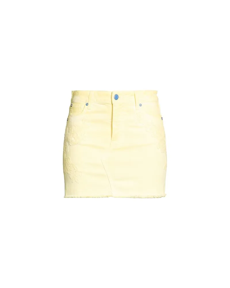 Ermanno Scervino HOSEN & RÖCKE - Jeansröckeauf YOOX.COM Gelb