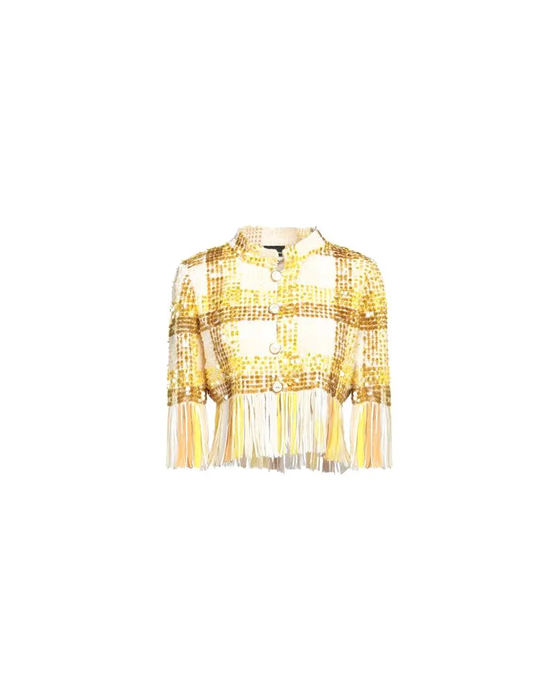Elisabetta Franchi ANZÜGE und CO-ORDS - Blazersauf YOOX.COM Gelb