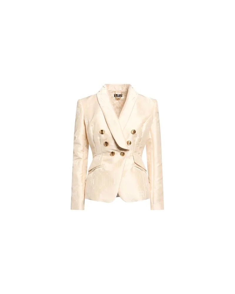 Elisabetta Franchi ANZÜGE und CO-ORDS - Blazersauf YOOX.COM Beige