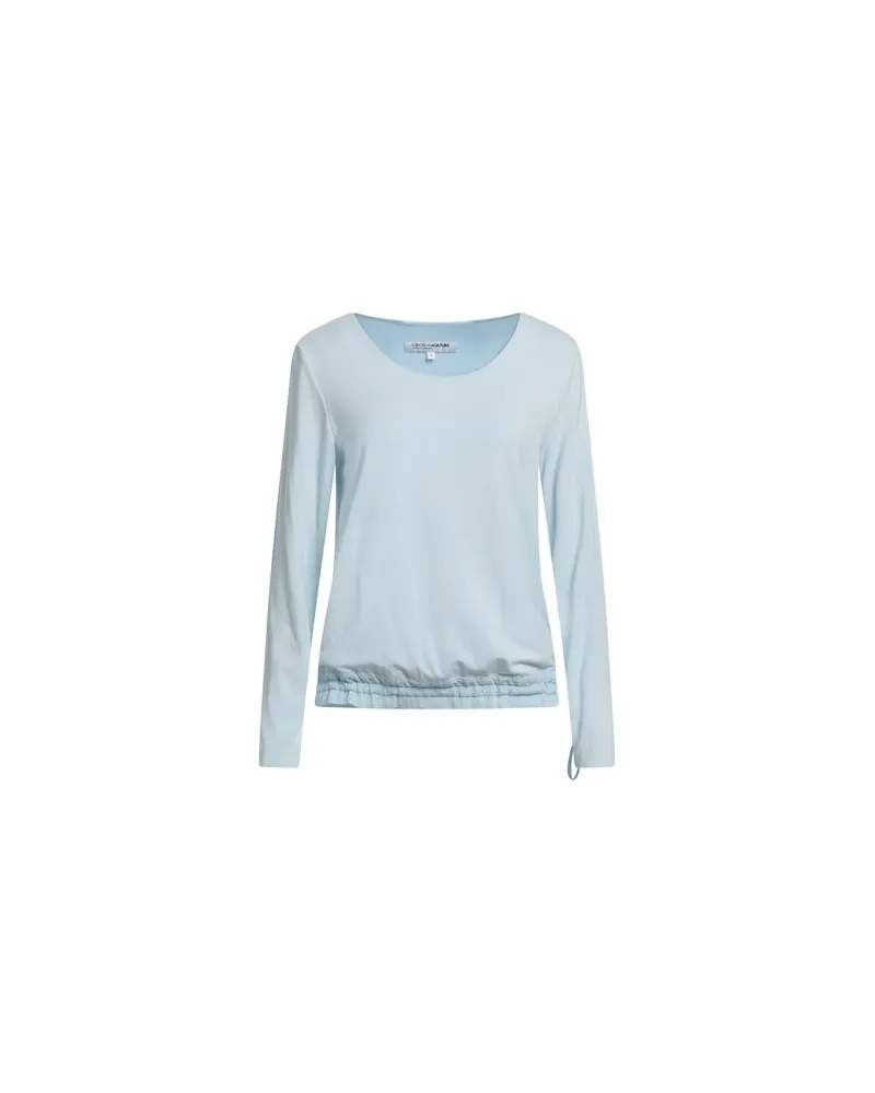 European Culture TOPS - T-shirtsauf YOOX.COM Himmelblau
