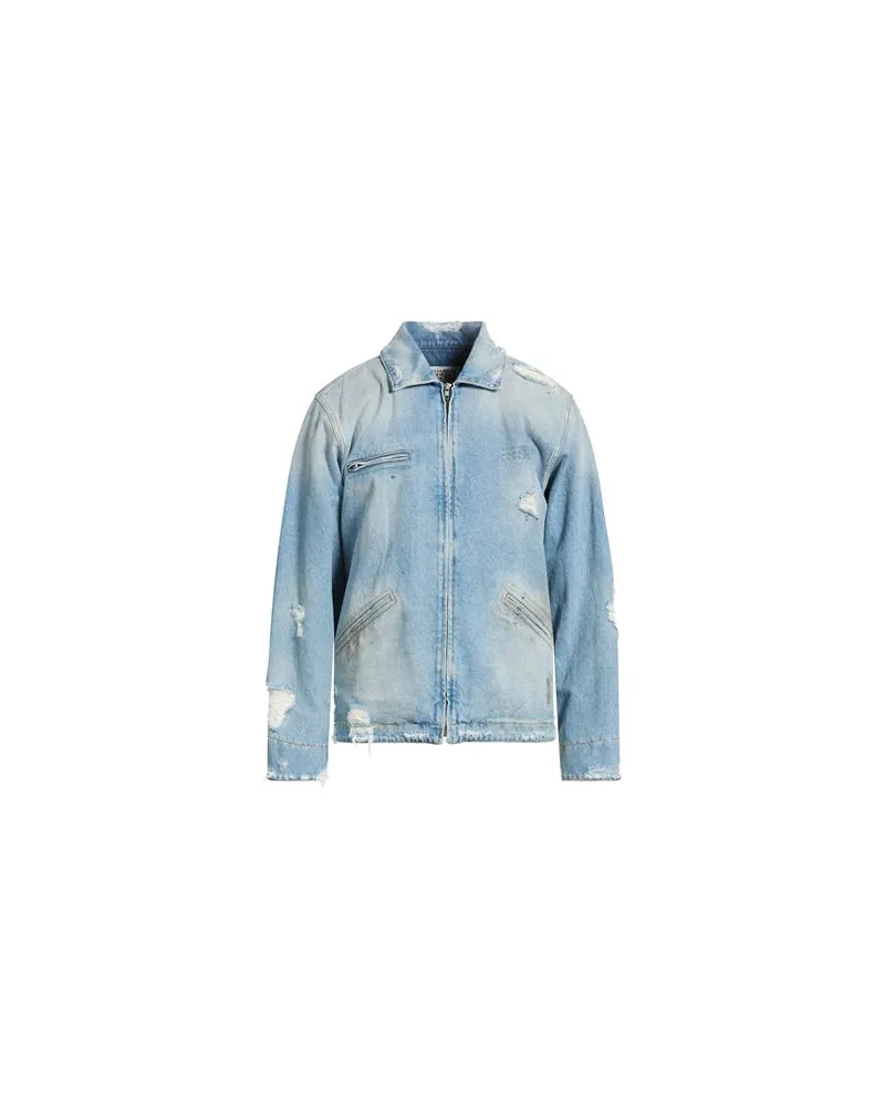 Maison Margiela JACKEN & MÄNTEL - Jeansjacken/Mäntelauf YOOX.COM Blau