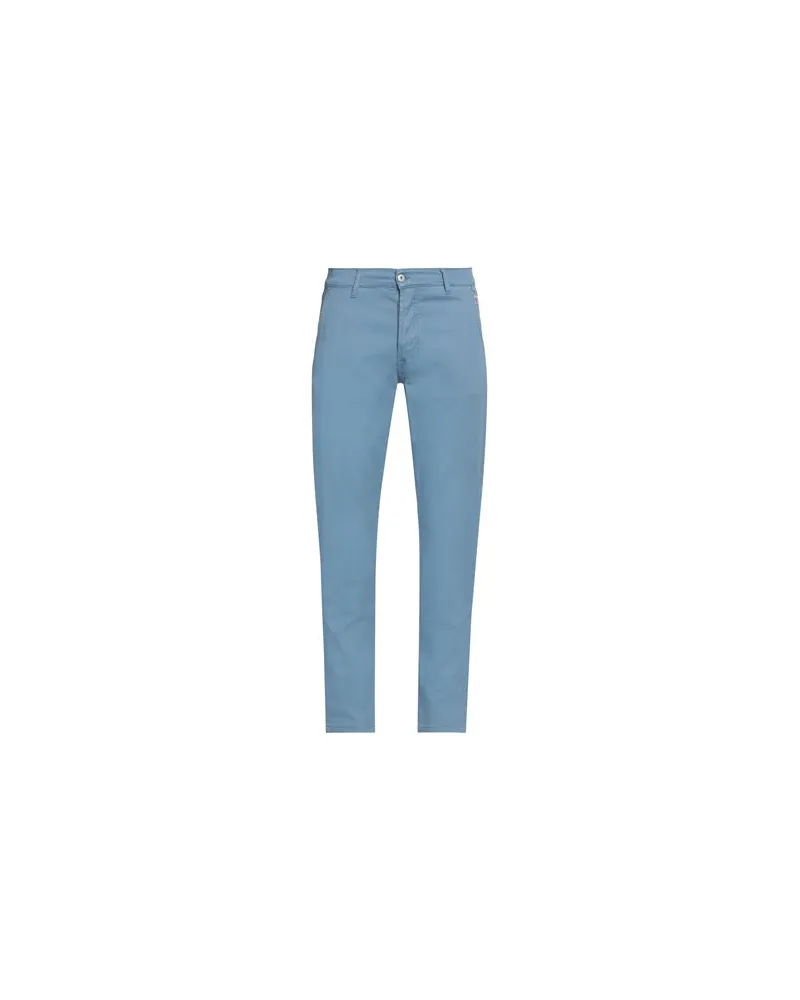 Roy Roger's HOSEN & RÖCKE - Hosenauf YOOX.COM Hellblau