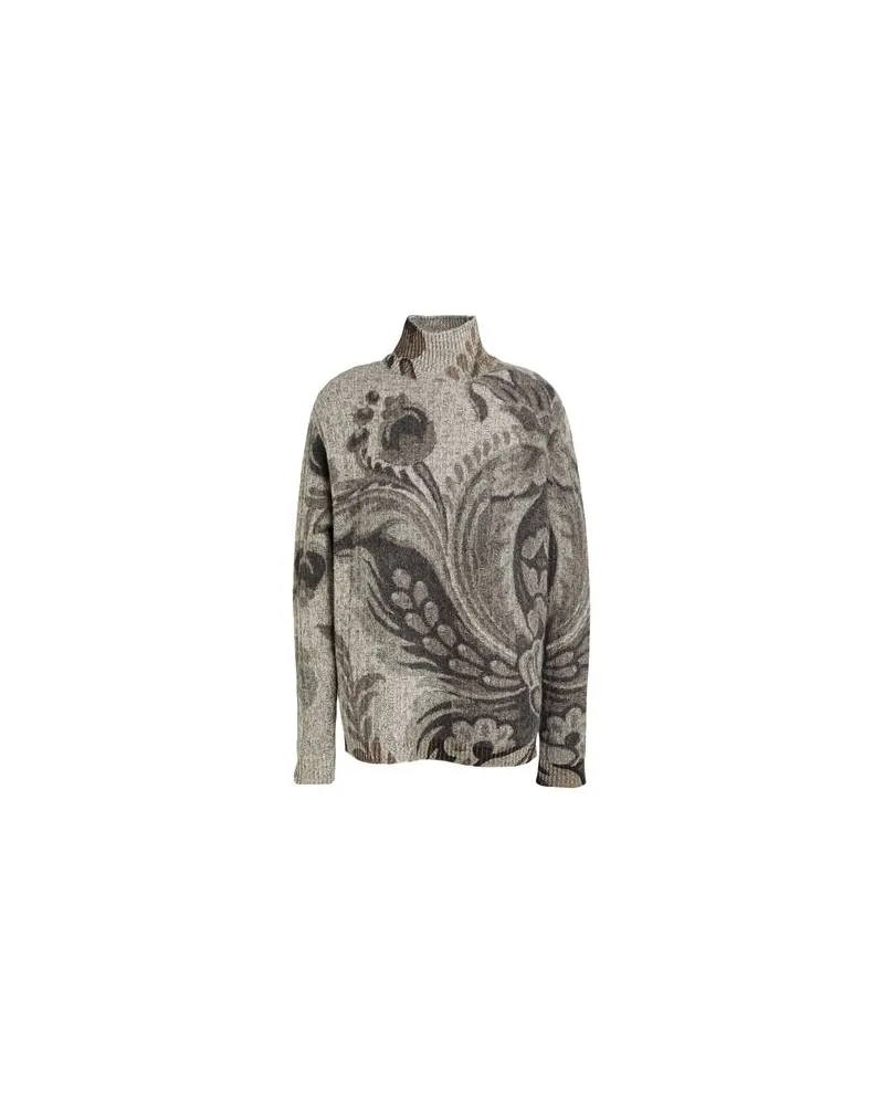 Etro STRICKWAREN - Rollkragenpulloverauf YOOX.COM Maulwurfsgrau