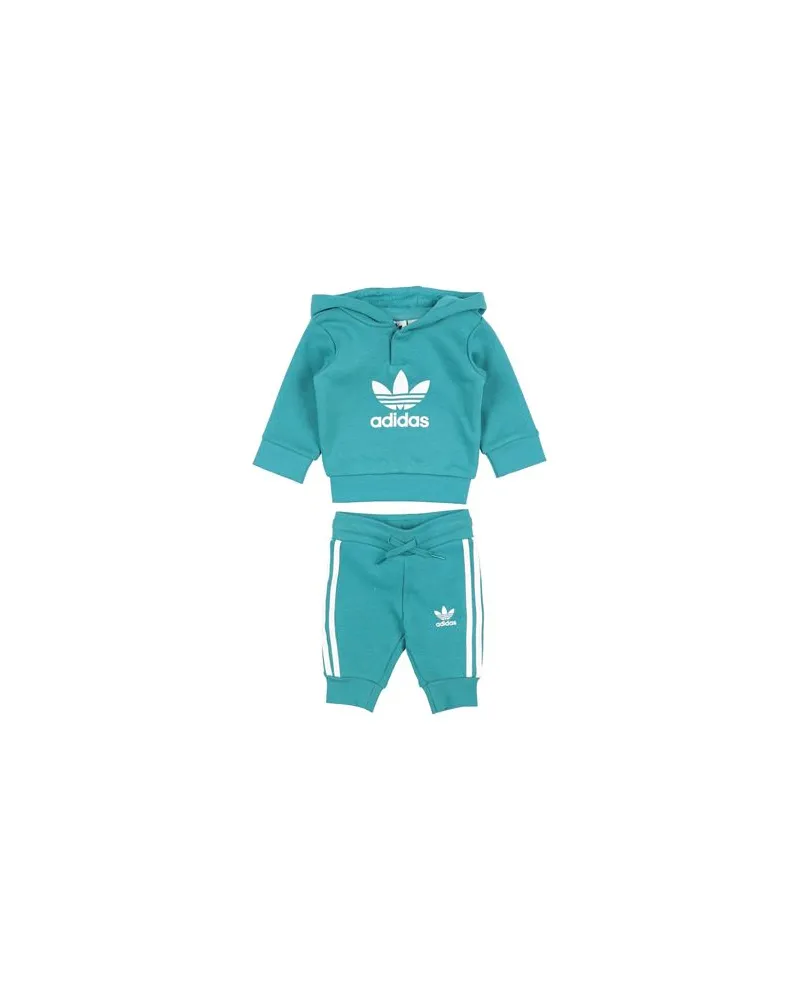 adidas HOODIE SET  - NEUGEBORENE - Babykleidung-Setsauf YOOX.COM Salbeigrün