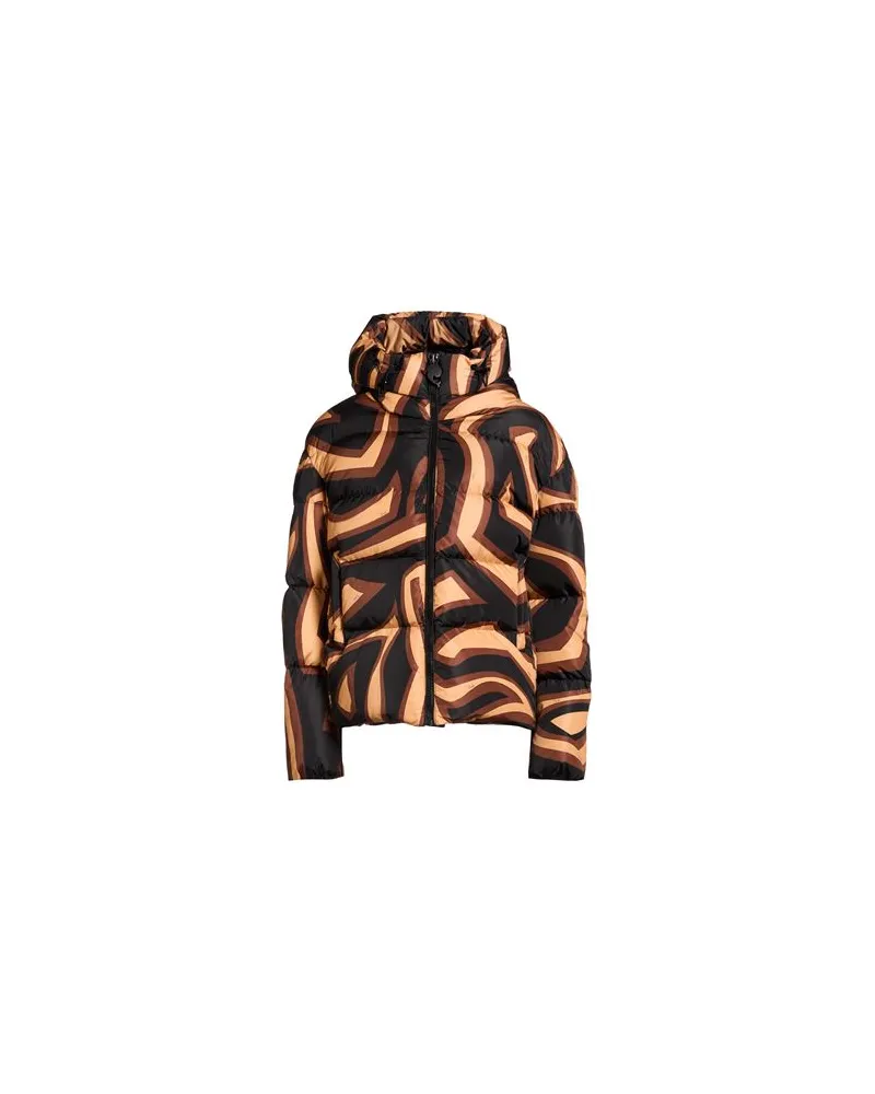 Emilio Pucci JACKEN & MÄNTEL - Pufferjacken & Daunenjackenauf YOOX.COM Schwarz