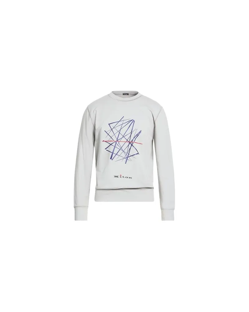 Kiton TOPS - Sweatshirtsauf YOOX.COM Hellgrau