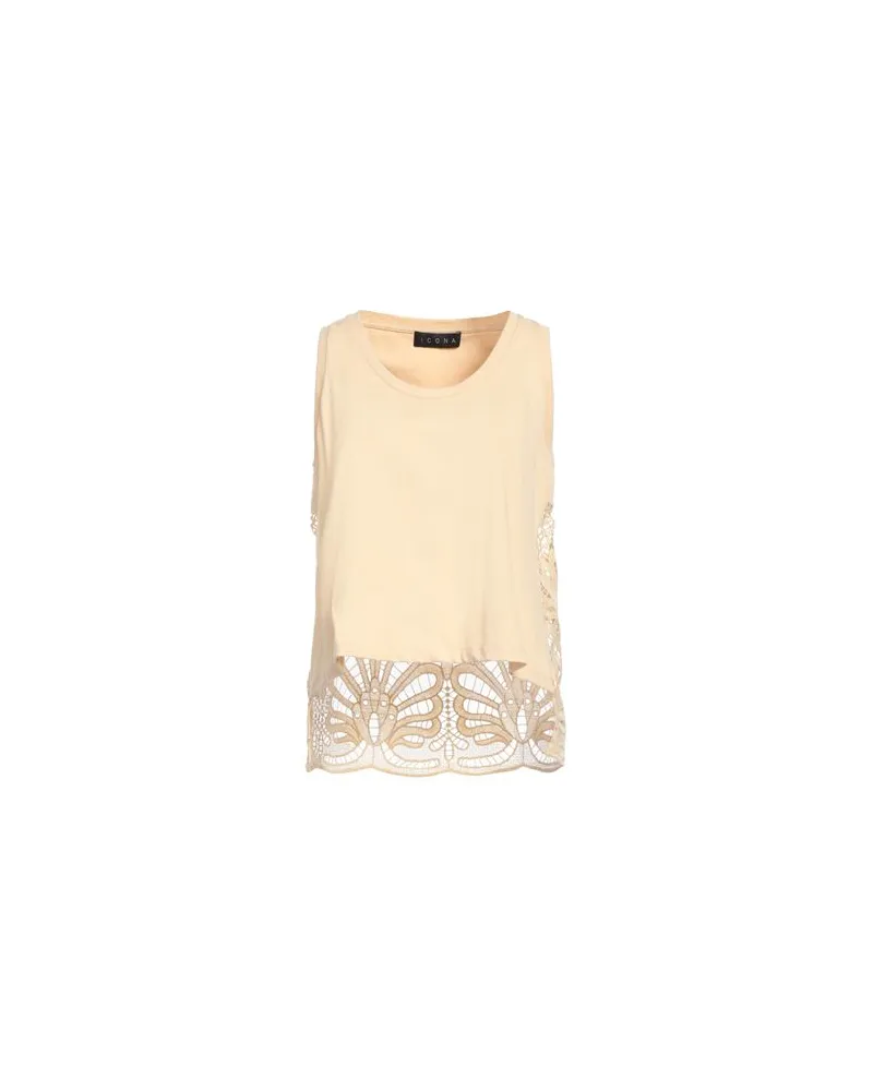 Icona By Kaos TOPS - Topsauf YOOX.COM Cremeweiß