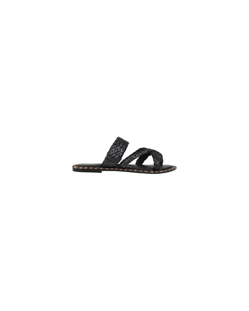DE SIENA SCHUHE - Zehentrennerauf YOOX.COM Schwarz