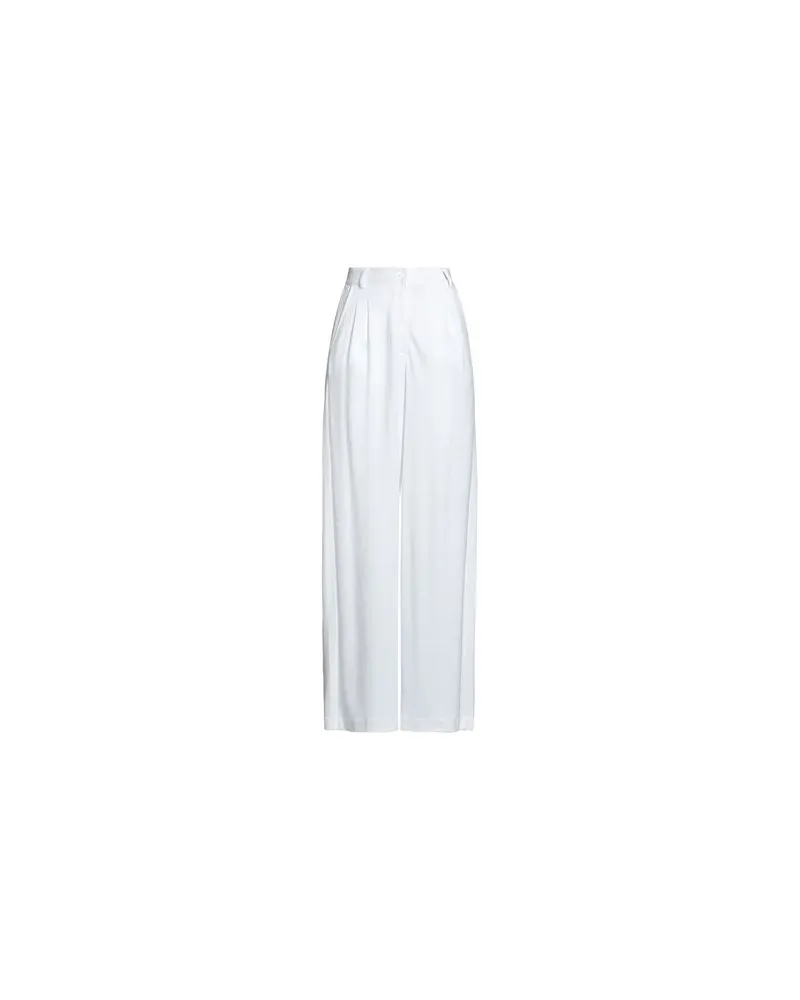 Majestic HOSEN & RÖCKE - Hosenauf YOOX.COM Weiß
