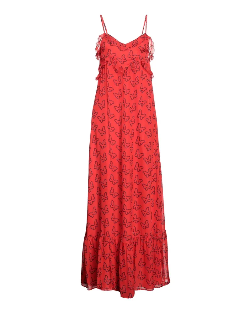 Blumarine Maxi-Kleid Rot