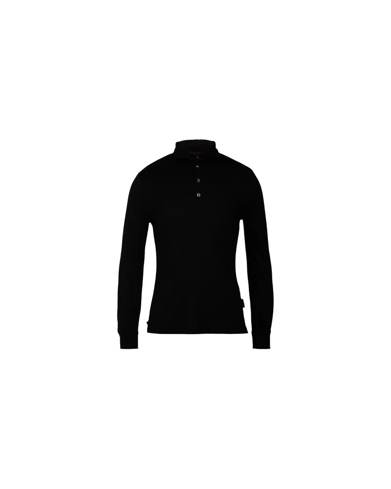MOORER TOPS - Poloshirtsauf YOOX.COM Schwarz