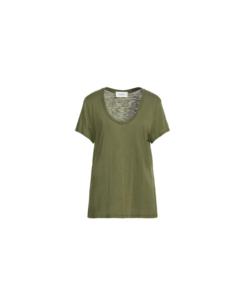 American Vintage TOPS - T-shirtsauf YOOX.COM Militärgrün