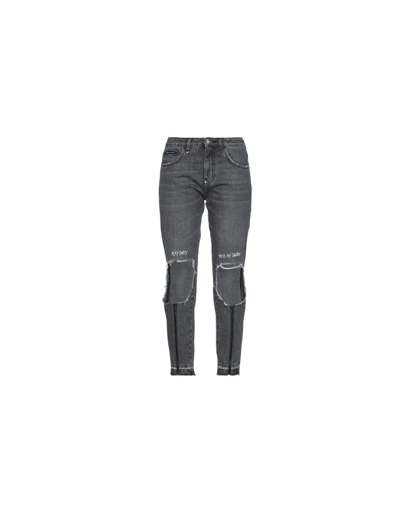 Philipp Plein HOSEN & RÖCKE - Jeanshosenauf YOOX.COM Schwarz