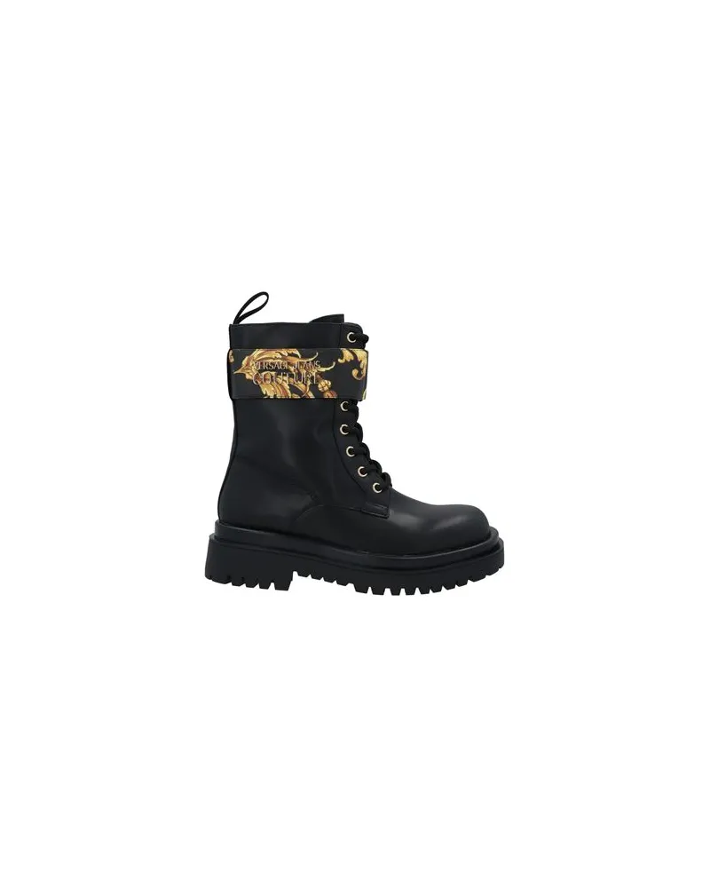 Versace Jeans SCHUHE - Stiefelettenauf YOOX.COM Schwarz