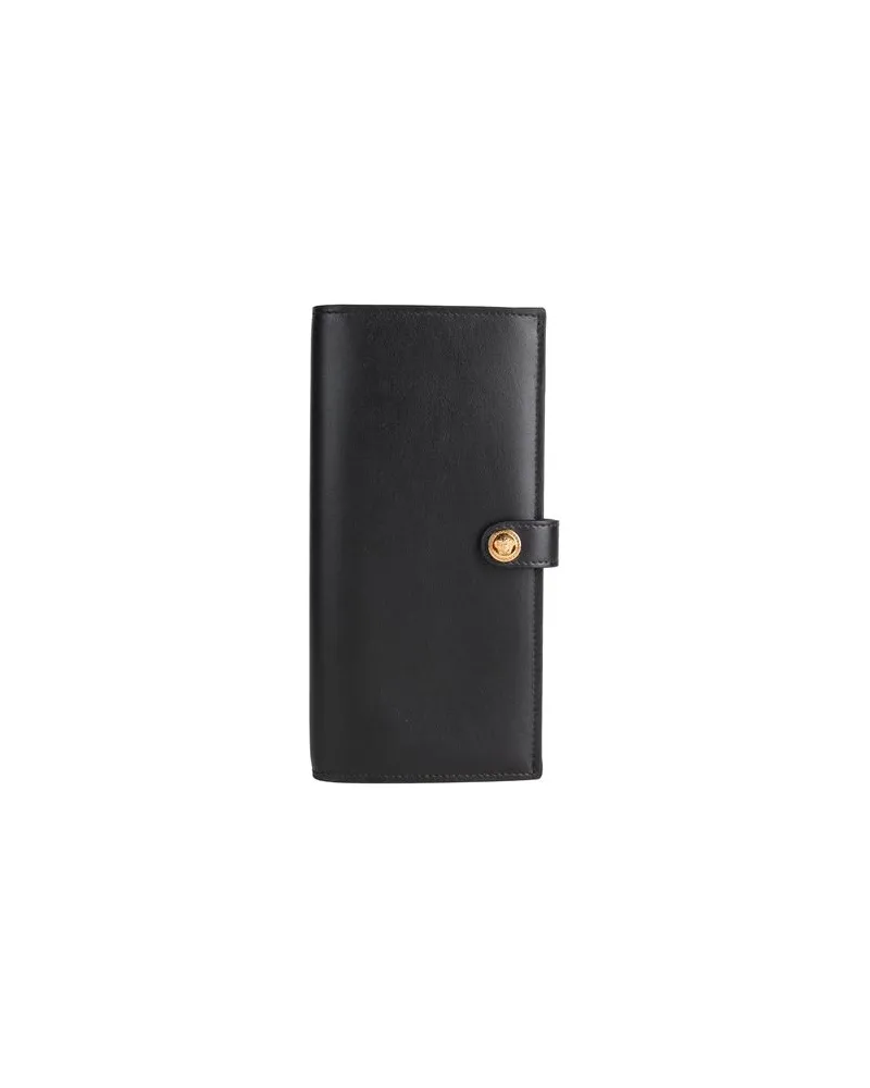 Versace Kleinlederwaren - Brieftaschenauf YOOX.COM Schwarz