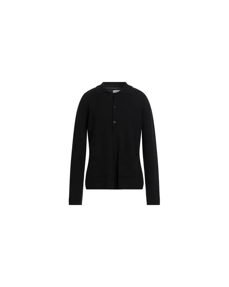 Laneus STRICKWAREN - Strickjackenauf YOOX.COM Schwarz