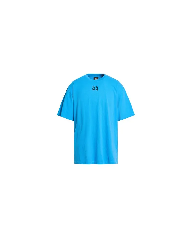 44 LABEL GROUP TOPS - T-shirtsauf YOOX.COM Azurblau