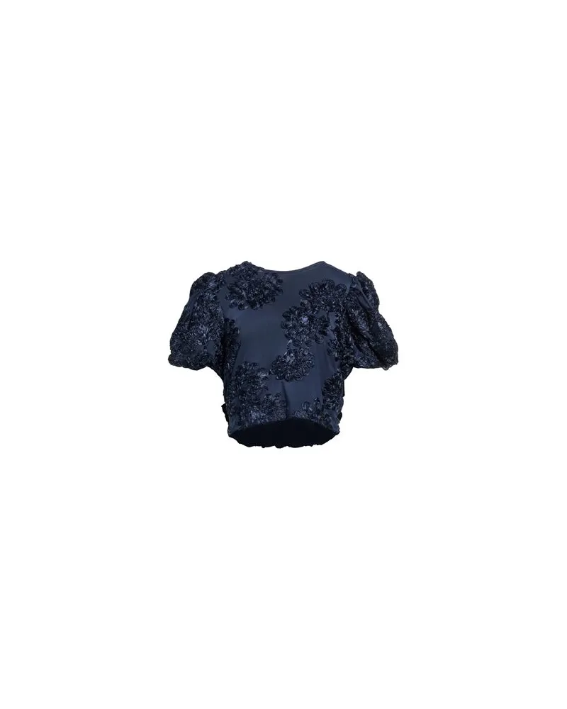 ROTATE Birger Christensen TOPS - Topsauf YOOX.COM Marineblau