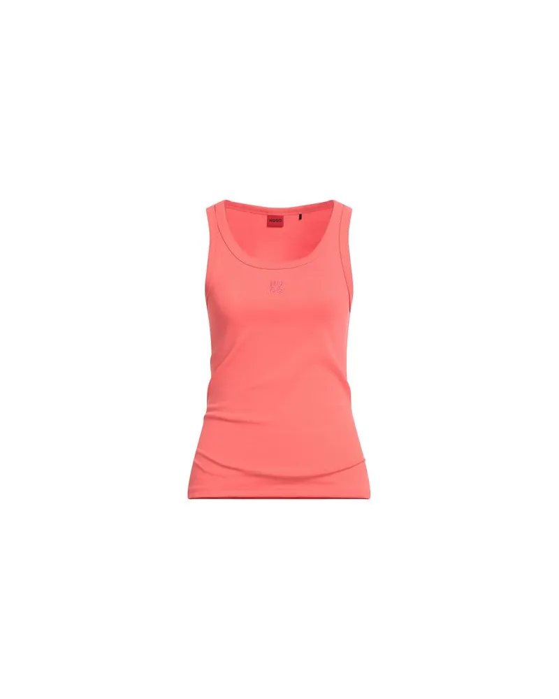 HUGO BOSS TOPS - Tank Topsauf YOOX.COM Koralle