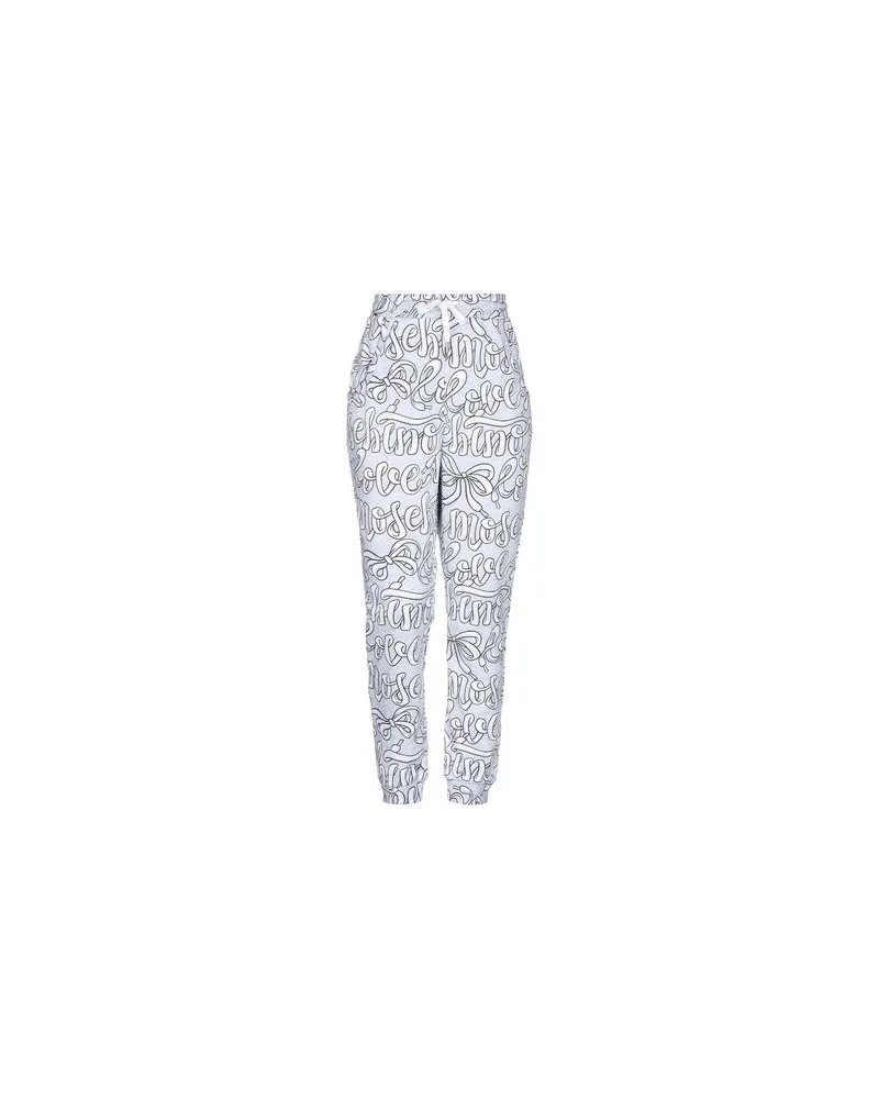 Moschino HOSEN & RÖCKE - Hosenauf YOOX.COM Hellgrau