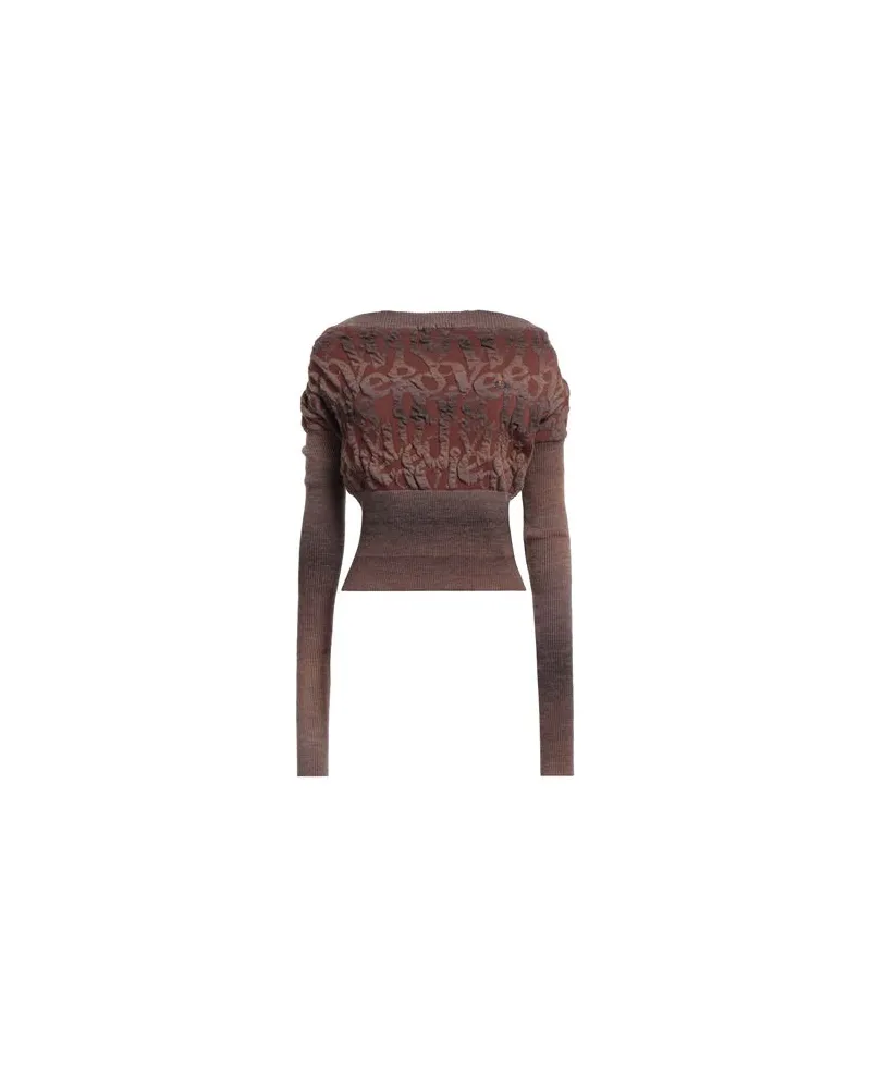 Vivienne Westwood STRICKWAREN - Pulloverauf YOOX.COM Schokobraun