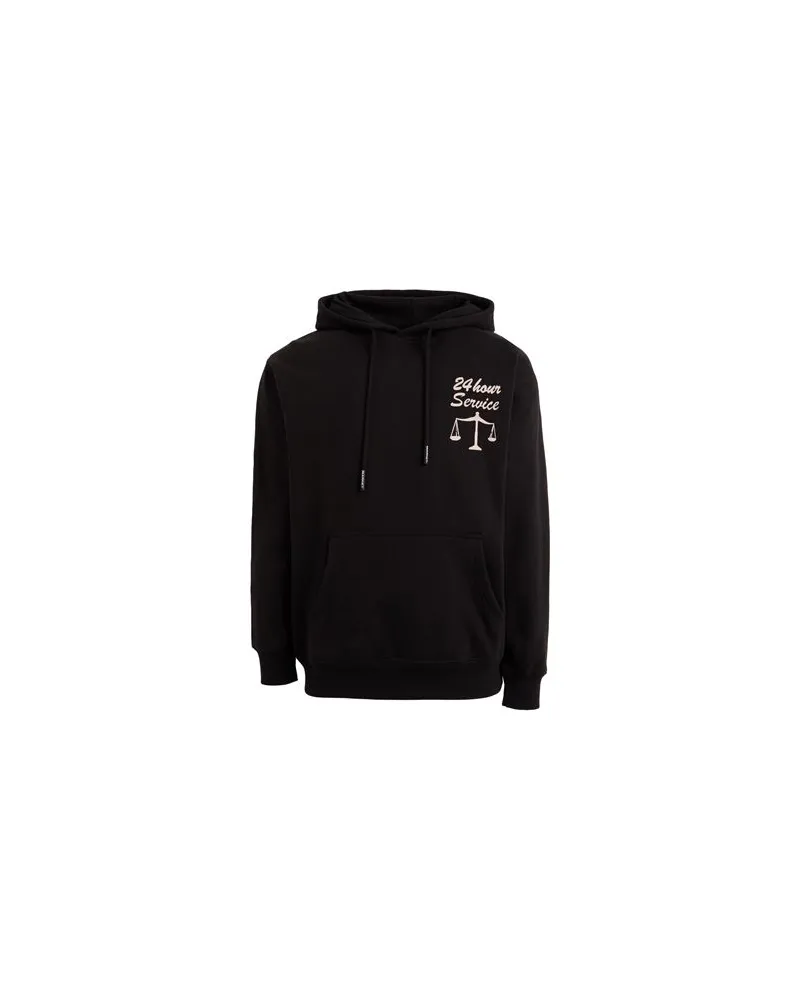 Market 24 HR LAWYER SERVICE HOODIE  - TOPS - Sweatshirtsauf YOOX.COM Schwarz