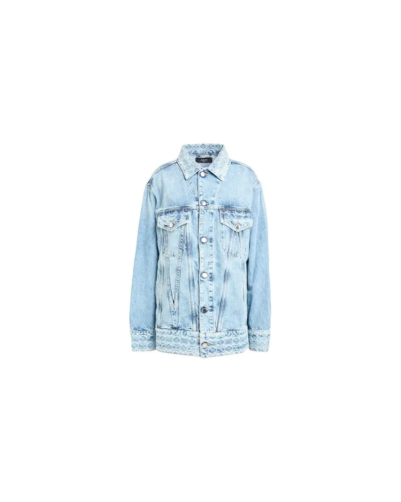Amiri JACKEN & MÄNTEL - Jeansjacken/Mäntelauf YOOX.COM Blau