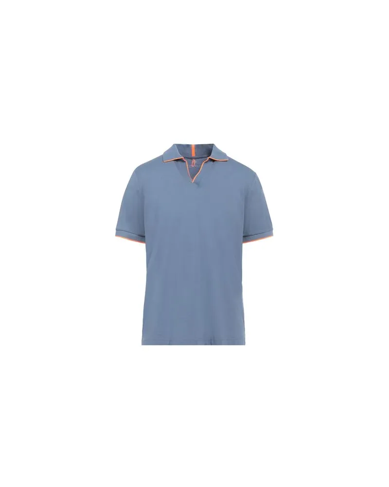 SUNSTRIPES TOPS - Poloshirtsauf YOOX.COM Taubenblau