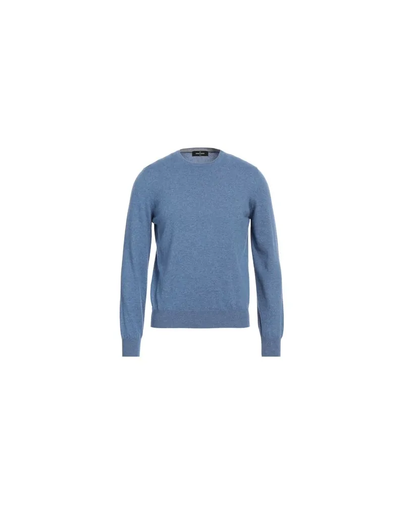 Gran Sasso STRICKWAREN - Pulloverauf YOOX.COM Taubenblau