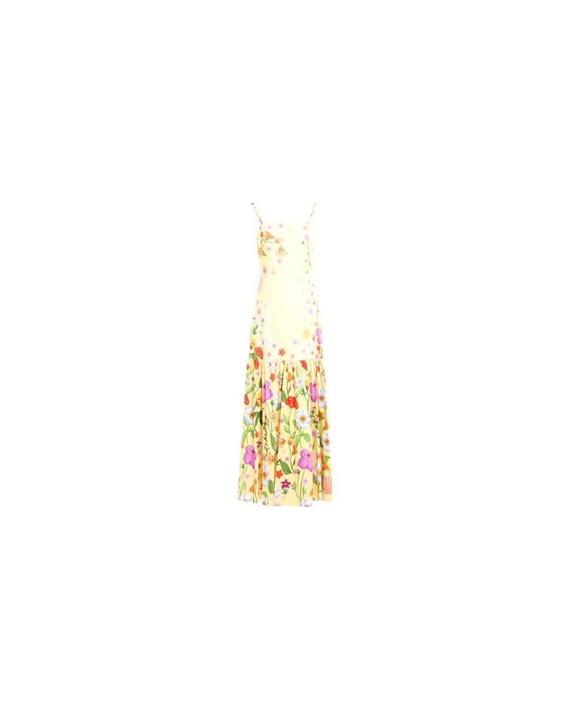Borgo De Nor KLEIDER - Maxi-Kleiderauf YOOX.COM Gelb