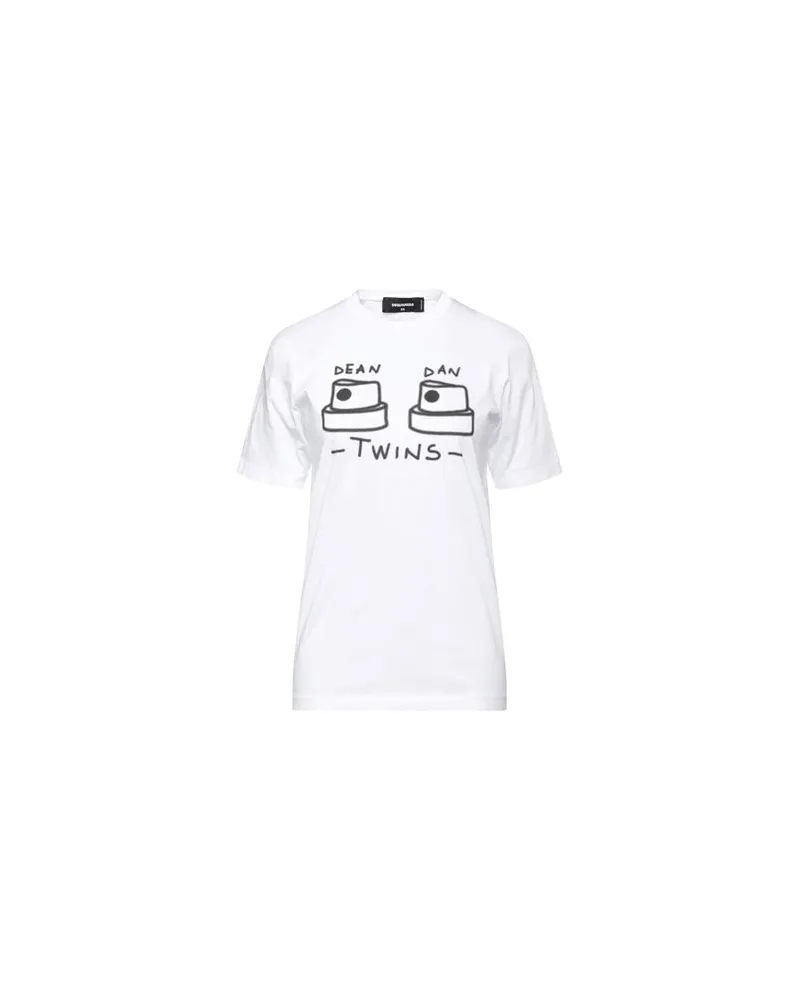 Dsquared2 TOPS - T-shirtsauf YOOX.COM Weiß