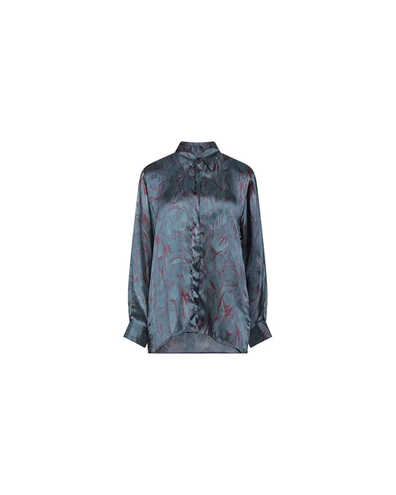 XACUS TOPS - Hemdenauf YOOX.COM Taubenblau