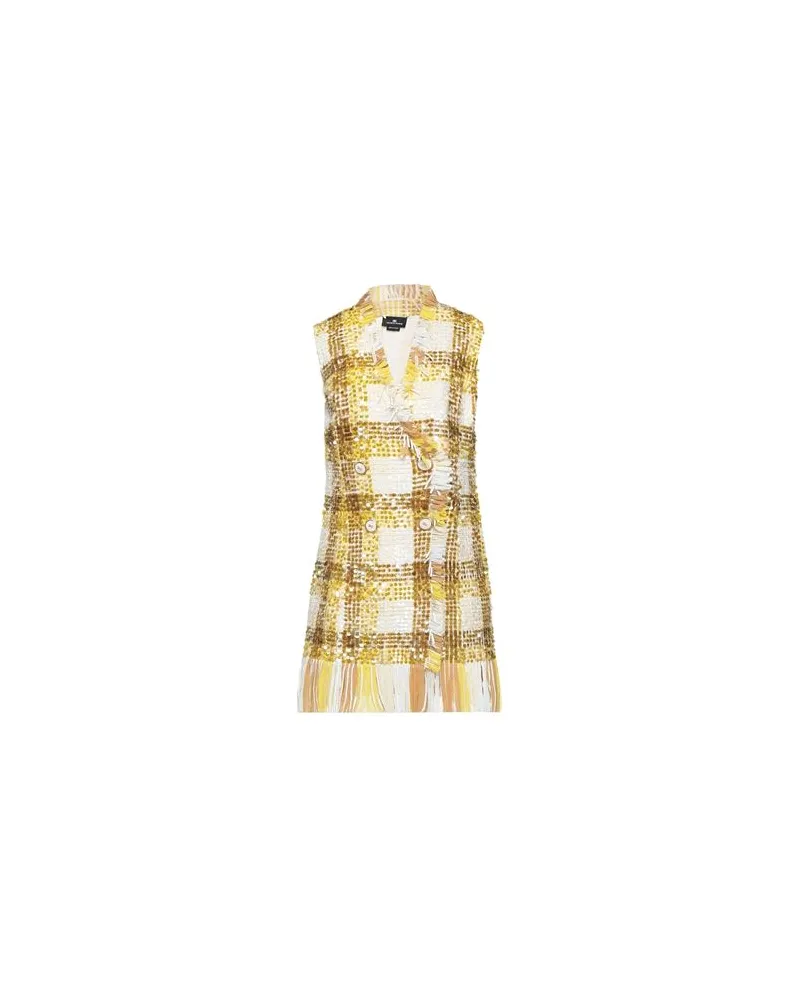 Elisabetta Franchi KLEIDER - Mini-Kleiderauf YOOX.COM Gelb