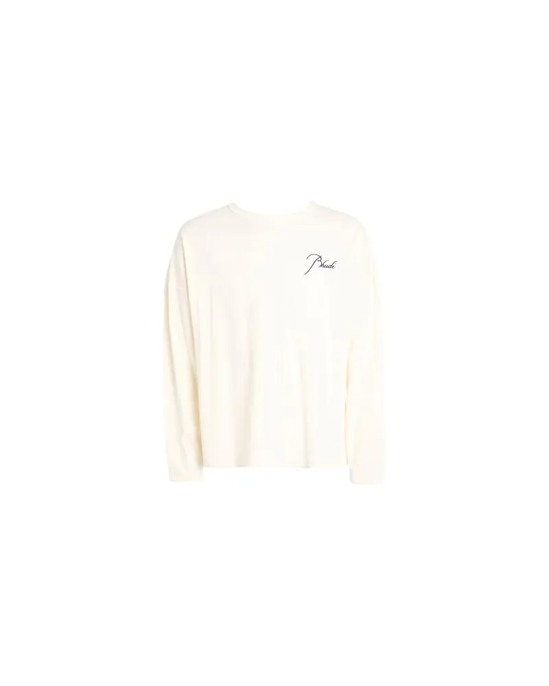 RHUDE TOPS - T-shirtsauf YOOX.COM Elfenbein