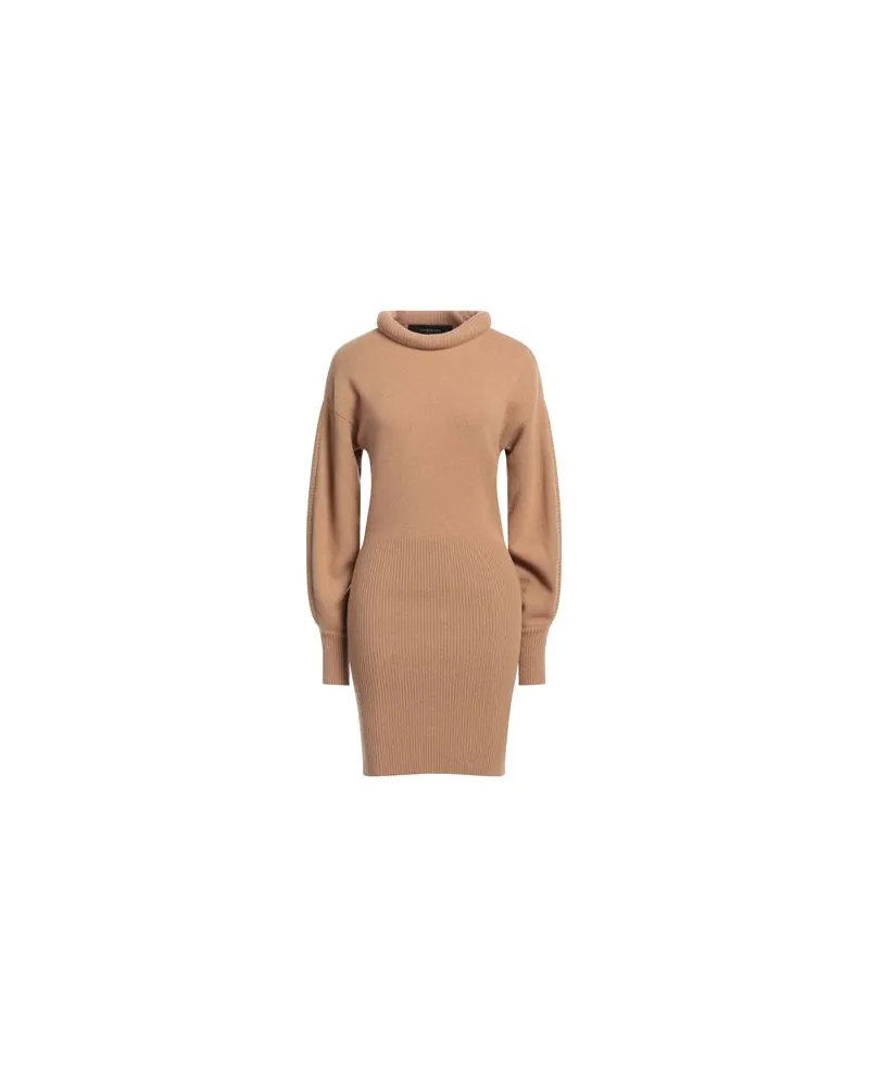 Federica Tosi KLEIDER - Mini-Kleiderauf YOOX.COM Kamel