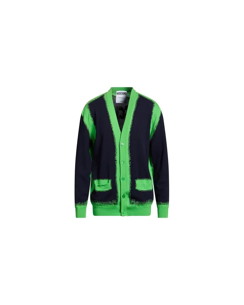 Moschino STRICKWAREN - Strickjackenauf YOOX.COM Nachtblau