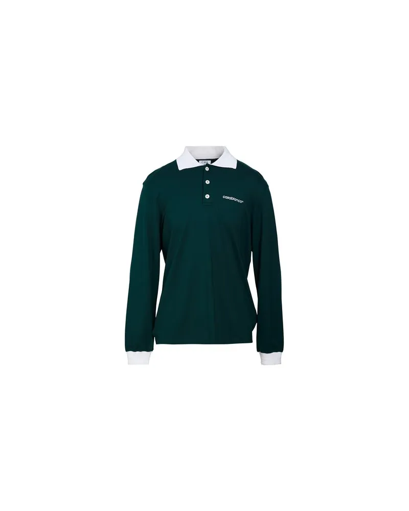 Casablanca Paris TOPS - Poloshirtsauf YOOX.COM Dunkelgrün
