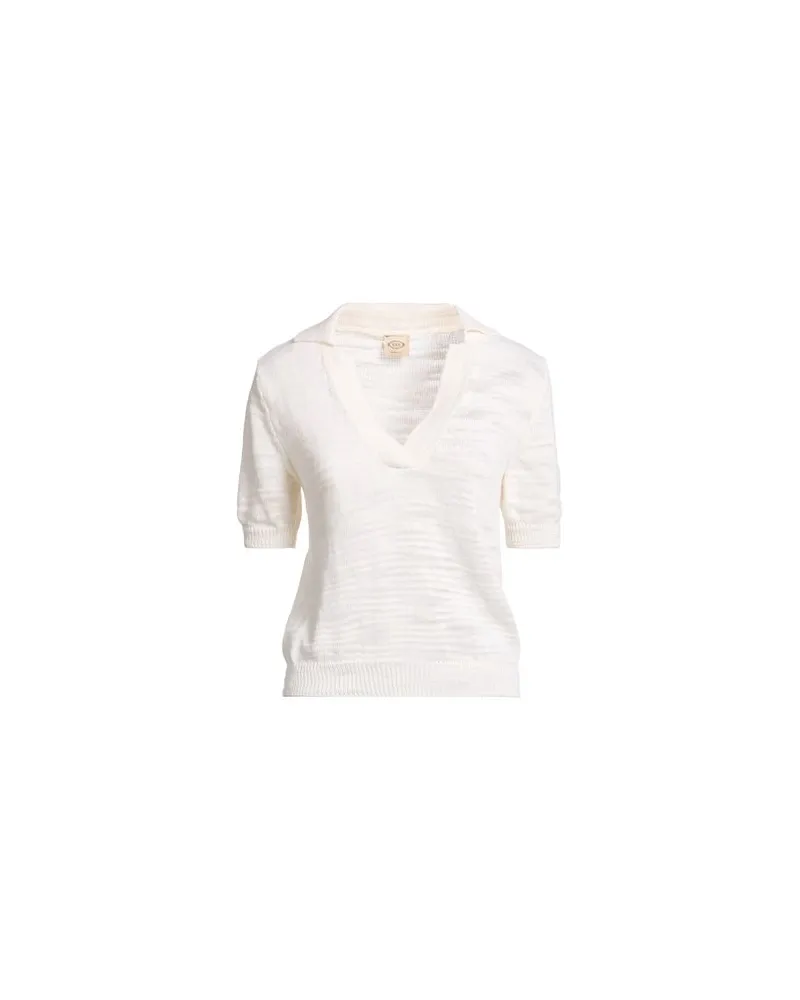 TOD'S TOD STRICKWAREN - Pulloverauf YOOX.COM Elfenbein