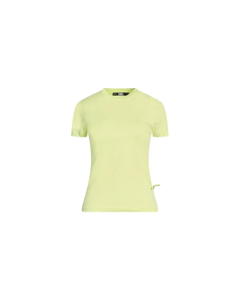 Karl Lagerfeld TOPS - T-shirtsauf YOOX.COM Limettengrün