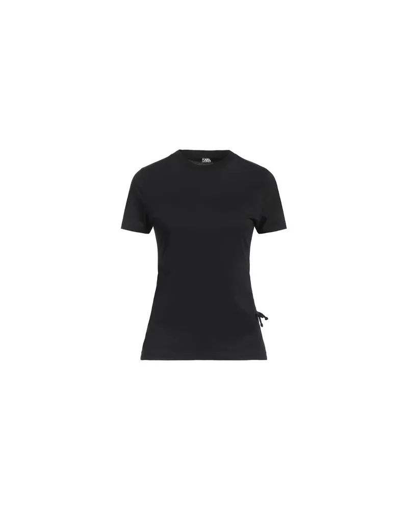 Karl Lagerfeld TOPS - T-shirtsauf YOOX.COM Schwarz