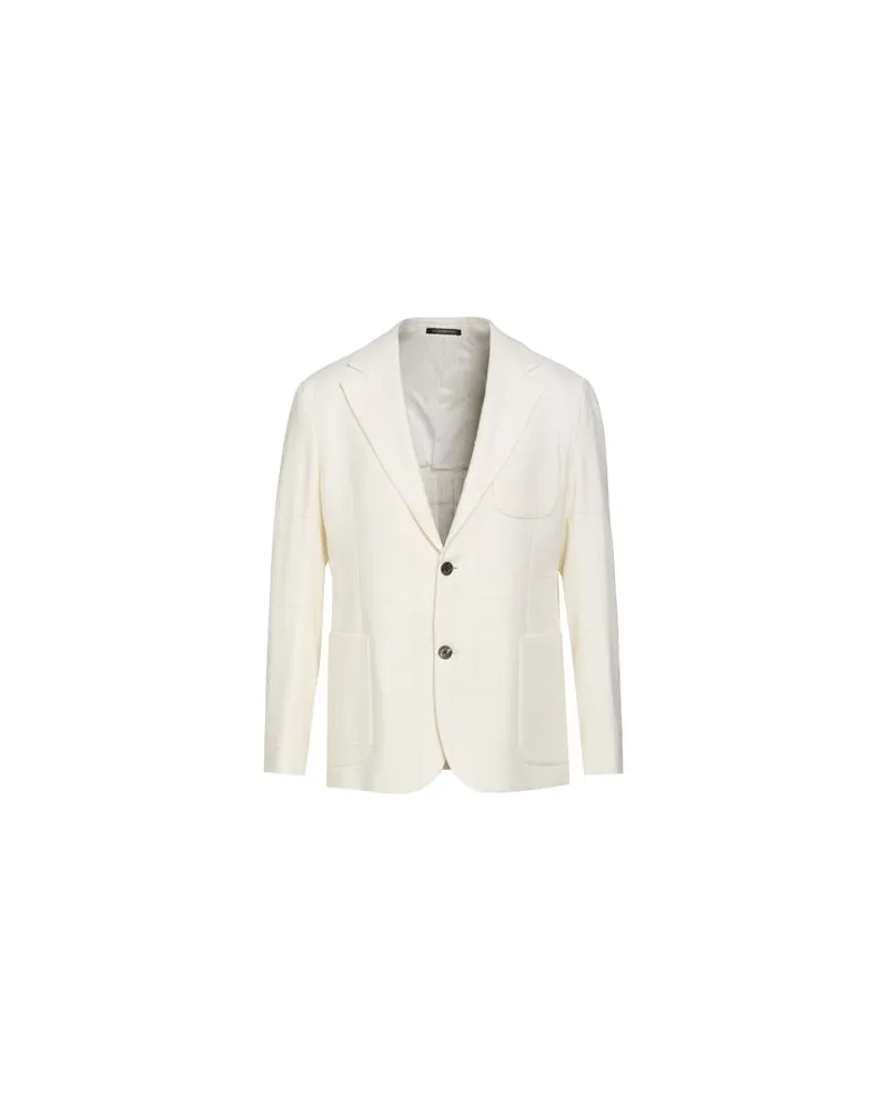 Emporio Armani ANZÜGE und CO-ORDS - Blazersauf YOOX.COM Cremeweiß