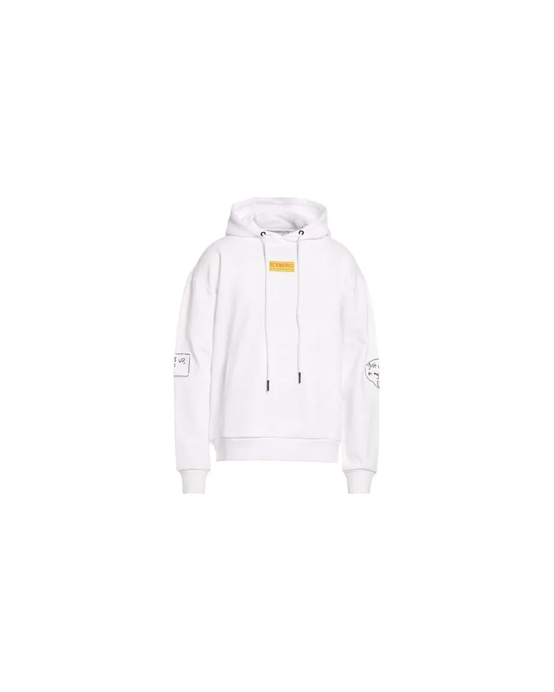 Iceberg FELPA - TOPS - Sweatshirtsauf YOOX.COM Weiß