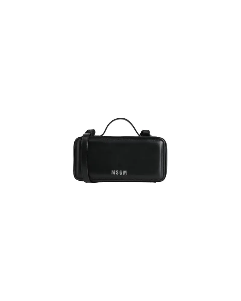 MSGM TASCHEN - Umhängetascheauf YOOX.COM Schwarz