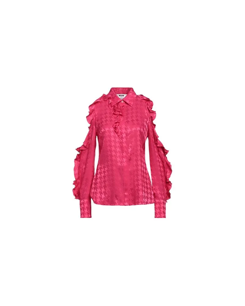 MSGM TOPS - Hemdenauf YOOX.COM Fuchsia