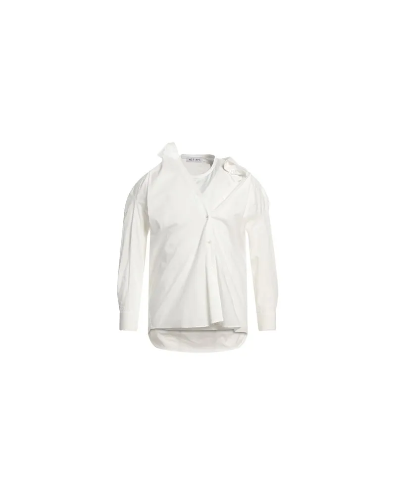 Act NÂ°1 TOPS - Hemdenauf YOOX.COM Weiß